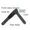 2 PCS Volleyball Badminton Tendon Sheath Wristband Thin Wrist Sprain Thumb Cover, Specification: Mï¼ˆLeft Handï¼‰