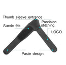 2 PCS Volleyball Badminton Tendon Sheath Wristband Thin Wrist Sprain Thumb Cover, Specification: Lï¼ˆLeft Handï¼‰