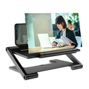 Folding Pull-Out Lifting Mobile Phone Screen High-Definition Amplifier Anti-Blue Light 3D Amplifier 12 inch (Black)