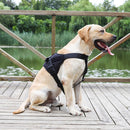 Large And Medium-Sized Dog Vest-Style Chest Harness S(Black)