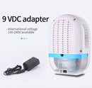 GZ-1901 Semiconductor Mini Dehumidifier Household Small Dehumidifier Bedroom Dehumidifier Moisture Absorber, Product specification: UK Plug(Charm Red)