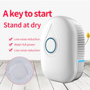 GZ-1901 Semiconductor Mini Dehumidifier Household Small Dehumidifier Bedroom Dehumidifier Moisture Absorber, Product specification: UK Plug(Charm Red)
