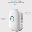 GZ-1901 Semiconductor Mini Dehumidifier Household Small Dehumidifier Bedroom Dehumidifier Moisture Absorber, Product specification: UK Plug(Charm Red)