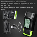 WEST BIKING 3 In 1 Wireless Bicycle Speedometer With Horn & Front Light (Black)