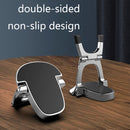 XSZJ-01 2 PCS Mini Notebook Holder Portable Foldable Metal Heat Dissipation Computer Stand(Silver)