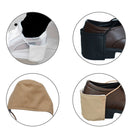 2 PCS Driving Wear-Resistant Heel Protective Cover Flat Heel Stick Anti-Wear Shoe Cover(White)