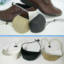2 PCS Driving Wear-Resistant Heel Protective Cover Flat Heel Stick Anti-Wear Shoe Cover(White)
