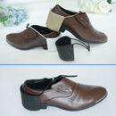 2 PCS Driving Wear-Resistant Heel Protective Cover Flat Heel Stick Anti-Wear Shoe Cover(White)