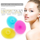 10 PCS Cleaning Pad Wash Face Facial Exfoliating Brush SPA Skin Scrub Cleanser Tool(Green)