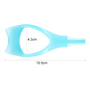 10 PCS 3 in 1 3D Crystal-Color Makeup Eyelash Comb Eyelash Card(Blue)