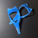 10 PCS 3 in 1 3D Crystal-Color Makeup Eyelash Comb Eyelash Card(Blue)