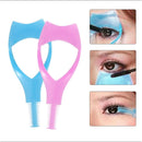 10 PCS 3 in 1 3D Crystal-Color Makeup Eyelash Comb Eyelash Card(Blue)