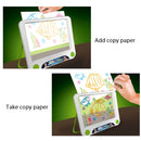 3D Fluorescent Drawing Board Magic Luminous Three-Dimensional Writing Board Graffiti Board Lighting Puzzle Children Drawing Board,Style: Drawing Screen (Ocean Version)