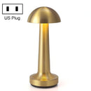 JB-TD008 Outdoor Table Lamp Creative Charging Restaurant Touch Table Lamp Bar Table Lamp, Specification: US Plug(Golden)