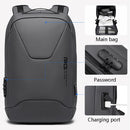 BANGE BG-22188 Fashion Business Anti-Theft Backpack Backpack with External USB Charging Port(Gray)