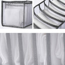 3 in 1 Underwear Drawer Storage Box Household Socks Folding Storage Box(Beige)