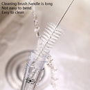 Silicone Turkey Seasoning Pump Barbecue Tool Dripping Seasoning Tube With Cleaning Brush(Blue)