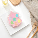 4 PCS Unicorn Pony Chocolate Candy Cake Baking Silicone Mold Color Random Delivery