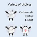 2 PCS Car Air Outlet Navigation Support Clip Car Cartoon Gravity Mobile Phone Holder(Guilty)