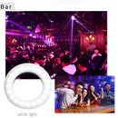 Mobile Phone Live Selfie Light LED Beauty Ring Fill Light(Pink )
