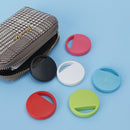 HYC-S9 2 PCS Round Bluetooth Object Finder Mobile Phone Tracking Locator Anti-Lost Two-Way Alarm(Black)