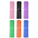 3 in 1 Eva Foam Roller Hollow Muscle Relaxation Roller Yoga Column Set, Length: 33cm (Blue Crescent)