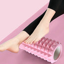 3 in 1 Eva Foam Roller Hollow Muscle Relaxation Roller Yoga Column Set, Length: 33cm (Blue Crescent)