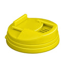 3 PCS Universal Leak-Proof Cover For Cans Push-Type Splash-Proof Cover(Yellow)