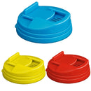 3 PCS Universal Leak-Proof Cover For Cans Push-Type Splash-Proof Cover(Blue)