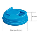 3 PCS Universal Leak-Proof Cover For Cans Push-Type Splash-Proof Cover(Yellow)