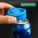 3 PCS Universal Leak-Proof Cover For Cans Push-Type Splash-Proof Cover(Blue)