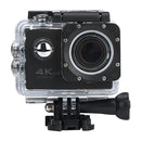 WIFI Waterproof Action Camera Cycling 4K camera Ultra Diving 60PFS Camera Helmet bicycle Cam underwater Sports 1080P Camera(Black)