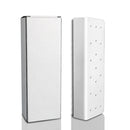 2 PCS S-Shaped 19-Hole Rectangular Lollipop Rack Display Stand Rack(White )