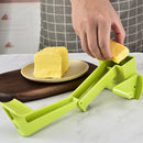 3 PCS Plastic Hand-Cranked Rotary Grater Chocolate Cheese Multi-Function Planer(Green)