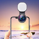 Wide Angle + Macro + Fill Light Mobile Phone Lens Professional Shooting External HD Camera Set