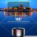 Wide Angle + Macro + Fill Light Mobile Phone Lens Professional Shooting External HD Camera Set