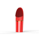 AM--1101 2 PCS Silicone Handheld Cleansing Apparatus Waterproof Portable Cleansing Brush Massager Pore Cleaner(Red)