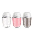 E001 Home Multifunctional Rotary Cleansing Apparatus Vibration Massage Facial Washing Apparatus(Pink)