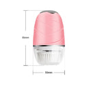 E001 Home Multifunctional Rotary Cleansing Apparatus Vibration Massage Facial Washing Apparatus(Pink)
