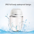 E001 Home Multifunctional Rotary Cleansing Apparatus Vibration Massage Facial Washing Apparatus(White)