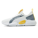 Spring Breathable Running Shoes Couple Models Student Casual Shoes Flying Woven Sports Shoes, Size: 41(White)