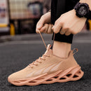 Breathable Fly Woven Mesh Shoes Men Casual Sports Running Shoes, Size: 43(Black)