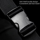 WEIXIER 8641 Men Running Waterproof Waist Bag Multifunctional Chest Bag Sports Leisure One-Shoulder Bag(Black)