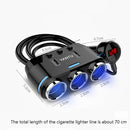YANTU B39 Cigarette Lighters Cars Multifunctional Usb Fast Charging Car Charger Wired Voltage