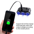 YANTU B39 Cigarette Lighters Cars Multifunctional Usb Fast Charging Car Charger Wireless Qualcomm Voltage