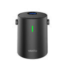 YANTU A05 Car Electric Mini Portable Tire Air Pump, Style: Wired Digital Display Black
