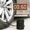 YANTU A05 Car Electric Mini Portable Tire Air Pump, Style: Wireless Digital Display Black