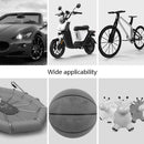 YANTU A05 Car Electric Mini Portable Tire Air Pump, Style: Wireless Digital Display Black