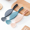10 PCS Household Rice Scoop Drainer Does Not Hurt The Hand Washing Rice Sieve(Blue)