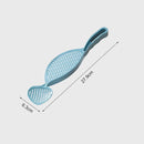 10 PCS Household Rice Scoop Drainer Does Not Hurt The Hand Washing Rice Sieve(Gray)